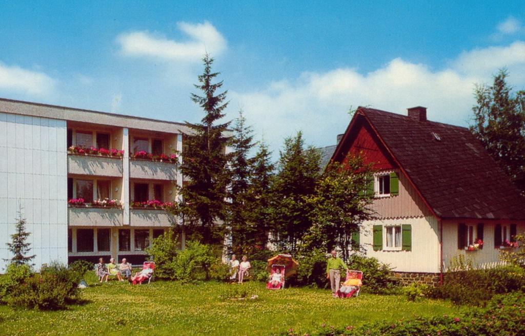 Pension Woelfel Hotell Bad Steben Exteriör bild